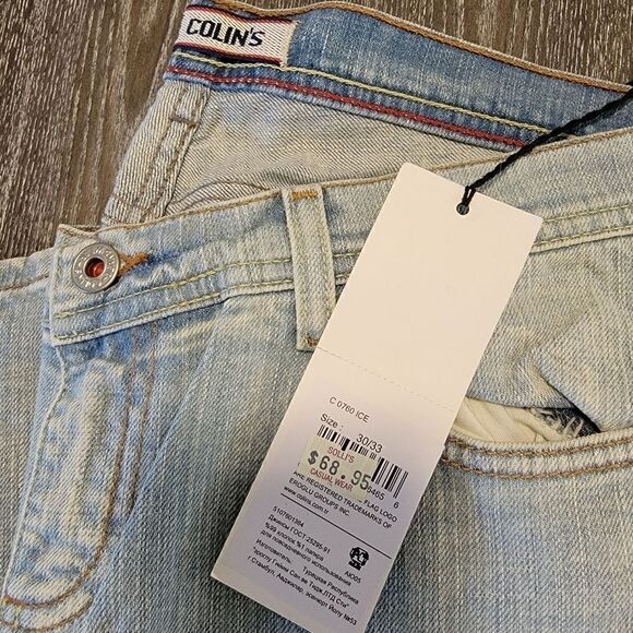 Colin's Jeans Ice Flare size 30 / 33 NWT - Picture 4 of 5